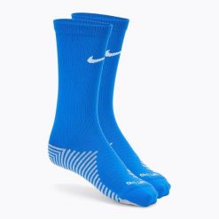 Skarpety piłkarskie Nike Strike Soccer Crew. Czerwone skarpetki Nike, bez wzorów. Za 43.99 zł.