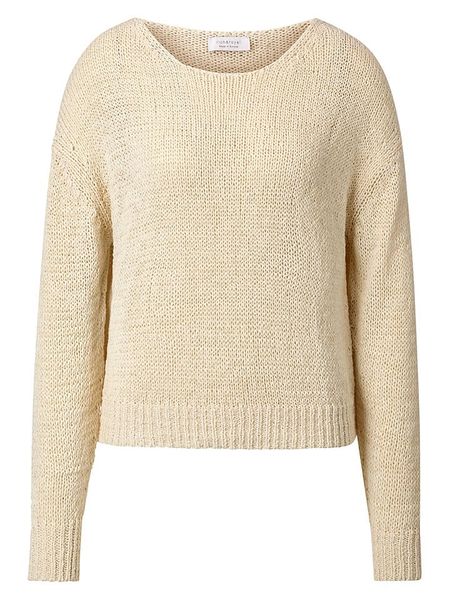 Rich & Royal Sweter w kolorze beżowym rozmiar: L. Brązowe swetry Rich & Royal, l, bez wzorów, bez ramiączek. Za 245.38 zł.