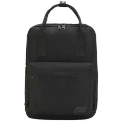 Plecak sportowo-turystyczny dla dorosłych Saint Louis Backpack pojemność 14 L. Czarne plecaki Skechers, bez wzorów, bez dodatków. Za 129.99 zł.