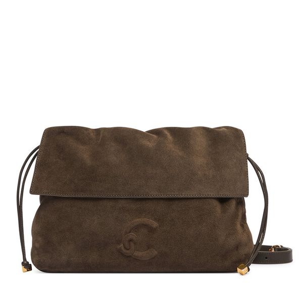 Torebka Coccinelle. Brązowe listonoszki Coccinelle, bez wzorów, bez dodatków. Za 1,299.00 zł.