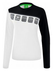 Erima Koszulka sportowa "5-C" w kolorze biało-czarnym rozmiar: 42. Białe t-shirty sportowe Erima, bez wzorów, z materiału, bez ramiączek, outdoorowe. Za 79.59 zł.