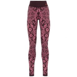 Damskie legginsy Kari Traa Saga. Czarne legginsy Kari Traa, bez wzorów, z elastanu. Za 495.50 zł.