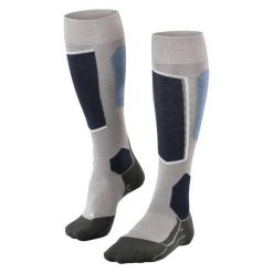 Skarpetki Falke Sk6 Pro. Niebieskie skarpetki Falke, bez wzorów, z bawełny. Za 221.50 zł.