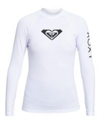 Koszulka do pływania damska ROXY Whole Hearted. Białe t-shirty sportowe Roxy, s, bez wzorów, z elastanu, bez ramiączek, do pływania. Za 89.99 zł.