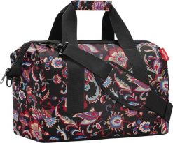 Torba Allrounder Paisley M czarna. Czarne torby podróżne Reisenthel, bez wzorów. Za 199.00 zł.