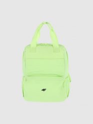 4F Plecak miejski (21 L) z kieszenią na laptop - zielony Uniwersalny. Zielone plecaki 4f, bez wzorów, z materiału, bez dodatków. W wyprzedaży za 99.99 zł.