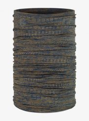 Chusta wielofunkcyjna Buff Dryflx - brindle brown. Brązowe chusty Buff, bez wzorów, z elastanu, wizytowe. Za 106.90 zł.