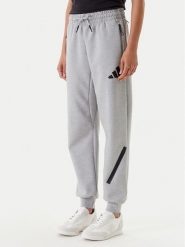 Adidas Spodnie dresowe Z.N.E. JD9586 Szary Regular Fit. Szare spodnie dresowe adidas, bez wzorów, z bawełny. Za 399.99 zł.
