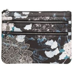 Desigual Portfel Mone Arcadia Multi Zip Negro 18Wayp33 2000. Portfele marki Desigual. W wyprzedaży za 101.00 zł.