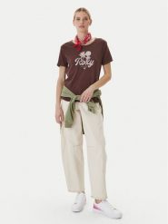 Roxy Jeansy Cloudbreak Mid Sandbar ERJDP03324 Écru Barrel Fit. Jeansy Roxy, bez wzorów, z bawełny. Za 389.99 zł.