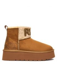 REPLAY Śniegowce GWF5A.000.C0009T Brązowy. Brązowe śniegowce Replay, bez wzorów, ze skóry, bez zapięcia. Za 489.99 zł.