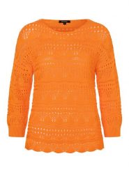 More & More Sweter w kolorze pomarańczowym rozmiar: 38. Pomarańczowe swetry More & More, bez wzorów, z bawełny, bez ramiączek. Za 92.42 zł.