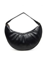 Calvin Klein Torebka Pinched Soft Crescent Lg LV04F3009G Czarny. Czarne torebki klasyczne Calvin Klein, bez wzorów, ze skóry, bez dodatków. Za 339.99 zł.