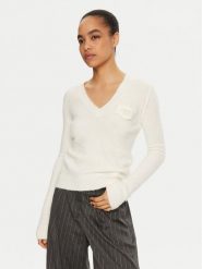 Liu Jo Golf WF4363 MA49P Écru Regular Fit. Swetry Liu Jo, l, bez wzorów, z syntetyku, bez ramiączek. Za 349.99 zł.