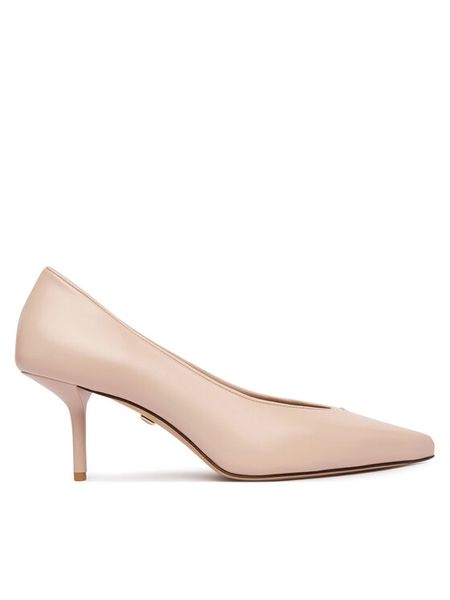 Max Mara Szpilki 2614521351600 Różowy. Czerwone szpilki Max Mara, bez wzorów, ze skóry, bez obcasa, na szpilce, bez zapięcia. Za 2,479.00 zł.
