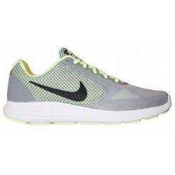 Buty do biegania damskie Nike Revolution. Szare buty do biegania Nike, bez wzorów, bez zapięcia, do biegania, nike revolution. Za 187.99 zł.