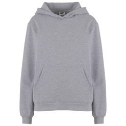 Bluza damska z kapturem Urban Classics Loose Light Brushed. Szare bluzy Urban Classics, bez wzorów, z kapturem. Za 168.00 zł.