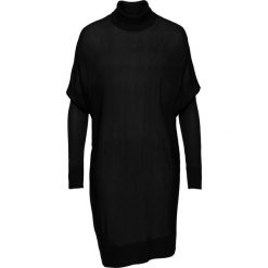Sweter z golfem oversize bonprix czarny. Czarne swetry bonprix. Za 89.99 zł.