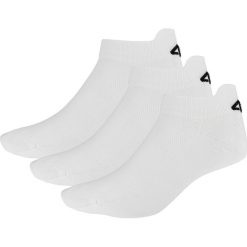 Skarpetki treningowe damskie (3 pary) SOD253 - biały+biały+biały. Skarpetki marki 4f. Za 29.99 zł.