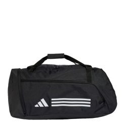 Torba Essentials 3-Stripes Duffel Large. Białe torby sportowe adidas, bez wzorów, z materiału, na ramię. Za 199.00 zł.