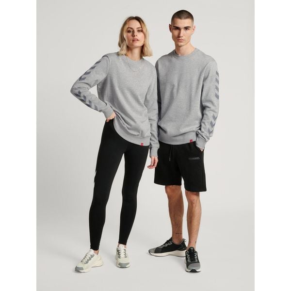 Bluza fitness dla dorosłych Hummel hml LEGACY chevron. Szare bluzy Hummel, xs, bez wzorów, bez kaptura, na fitness i siłownię. Za 170.00 zł.