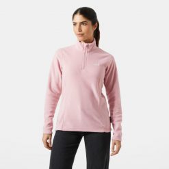 Damski polar 1/2 zip Helly Hansen Daybreaker. Czerwone bluzy z polaru Helly Hansen, bez wzorów, z polaru. Za 319.50 zł.