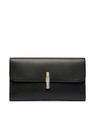 Furla Torebka Iride Clutch WE00913 ARE000 CN O6000 Czarny. Czarne kopertówki Furla, bez wzorów, ze skóry, bez dodatków. Za 899.99 zł.
