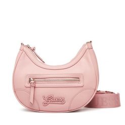 Torebka Guess. Czerwone listonoszki Guess, z aplikacjami, bez dodatków. Za 219.99 zł.