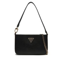 Torebka Guess. Czarne torebki klasyczne Guess, z aplikacjami, klasyczne, bez dodatków. Za 319.99 zł.