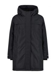 CMP Parka funkcyjna w kolorze czarnym rozmiar: 152. Czarne płaszcze CMP, bez wzorów, z tkaniny, sportowe, bez kaptura. Za 214.70 zł.