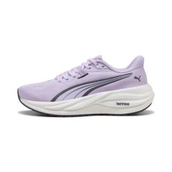 Damskie buty do biegania Puma Electrify Nitro 5. Fioletowe buty do biegania Puma, bez wzorów, z materiału, bez zapięcia, do biegania. Za 476.00 zł.