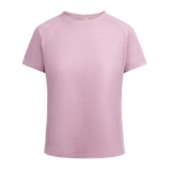 Damska Koszulka Ceithir Active T-shirt. Czerwone t-shirty Trespass, bez wzorów, sportowe, bez kołnierzyka, bez ramiączek. Za 99.99 zł.