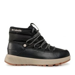 Śniegowce Columbia. Czarne śniegowce Columbia, bez wzorów, bez zapięcia. Za 549.99 zł.