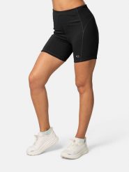 KARI TRAA Szorty sportowe "Linnea" w kolorze czarnym rozmiar: XS. Czarne szorty sportowe Kari Traa, bez wzorów, z podwyższonym stanem, outdoorowe. Za 159.95 zł.