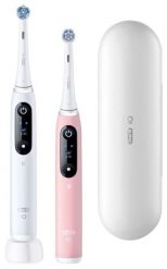 Szczoteczka magnetyczna Oral-B iO 6 Duo biały/różowy + Etui. Szczoteczki elektryczne i soniczne Oral-B. Za 769.00 zł.