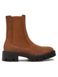 ONLY Shoes Sztyblety Onlbetty 15274563 Brązowy. Brązowe botki ONLY SHOES, bez wzorów, ze skóry, bez obcasa, na płaskiej podeszwie, bez zapięcia. Za 169.99 zł.