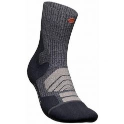 Skarpetki średniej wysokości z wełny merino Bauerfeind Outdoor Merino. Szare skarpetki BAUERFEIND, bez wzorów, ze skóry. Za 151.00 zł.