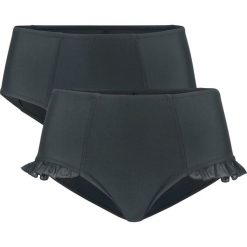 Figi bikini shape (2 pary) bonprix czarny + czarny. Bielizna modelująca marki bonprix. Za 89.98 zł.