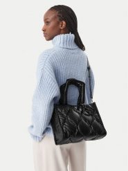 Guess Torebka J6BZ14 W3987 Czarny. Czarne torebki klasyczne Guess, z aplikacjami, z materiału, bez dodatków. Za 264.99 zł.