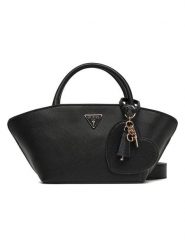 Guess Torebka w kolorze czarnym - 34 x 15 x 12 cm rozmiar: onesize. Czarne torebki klasyczne Guess, z aplikacjami, z materiału, bez dodatków. Za 382.99 zł.