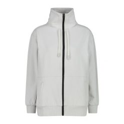 Kurtka dresowa damska na zamek błyskawiczny CMP. Białe kurtki CMP, bez wzorów, z dresówki, sportowe, bez kaptura. Za 308.00 zł.