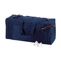 Torba sportowa Quadra Jumbo. Niebieskie torby sportowe QUADRA, bez wzorów, z nylonu, na ramię. Za 178.60 zł.