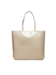 Tommy Jeans Torebka Tjw Ess Must Tote Seasonal AW0AW16841 Écru. Torebki klasyczne Tommy Jeans, bez wzorów, z jeansu, bez dodatków. Za 259.99 zł.