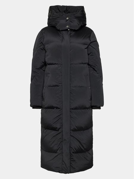 Woolrich Kurtka puchowa Aurora CFWWOU0698FRUT1148 Czarny Regular Fit. Czarne kurtki Woolrich, l, bez wzorów, z puchu, bez kaptura. Za 3,149.00 zł.