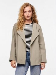 Pieces Marynarka Bosella 17146550 Beżowy Regular Fit. Brązowe marynarki i żakiety Pieces, m, bez wzorów, z syntetyku, bez ramiączek. Za 139.99 zł.