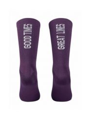 Skarpety rowerowe NORTHWAVE Good Times Sock. Fioletowe skarpetki Northwave, bez wzorów, z tkaniny. Za 39.00 zł.