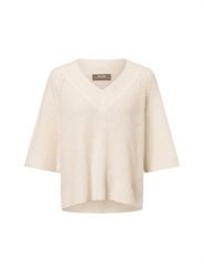 MOS MOSH Sweter z zawartością alpaki - MMTaci Kobiety biały, M. Białe swetry Mos Mosh, m, bez wzorów, eleganckie, bez ramiączek. Za 599.95 zł.