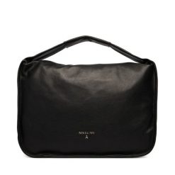 Torebka Patrizia Pepe. Czarne torebki klasyczne Patrizia Pepe, bez wzorów, klasyczne, bez dodatków. Za 1,269.00 zł.