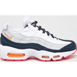Nike Sportswear - Buty Air Max 95. Niebieskie buty sportowe lifestyle Nike Sportswear, bez wzorów, z materiału, sportowe, bez zapięcia. W wyprzedaży za 539.90 zł.