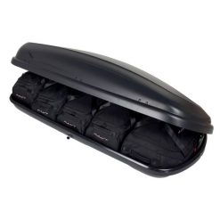 Torby Do Boksu Dachowego Hapro Traxer 6.6 5Szt Kjust. Czarne torby podróżne KJUST, bez wzorów. Za 1,006.00 zł.